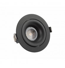 Светильник светодиодный встраиваемый DK2120-BK , IP20, 50Вт, GU10, черный, алюминий  DK2120-BK  DENKIRS