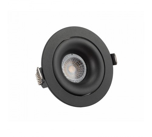 Светильник светодиодный встраиваемый DK2120-BK , IP20, 50Вт, GU10, черный, алюминий  DK2120-BK  DENKIRS