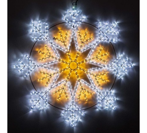 Фигура ARD-SNOWFLAKE-M12-900x900-576LED White/Warm (230V, 36W) (Ardecoled, IP65)  034262  Arlight