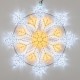Фигура ARD-SNOWFLAKE-M12-900x900-576LED White/Warm (230V, 36W) (Ardecoled, IP65)  034262  Arlight