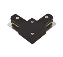 Коннектор шинопровода угловой AC-1B-TL черный серии TOP-LINE  4690612029375  IN HOME