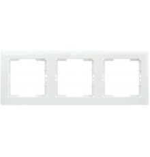 РГ-3-ББ Рамка 3 мест. гориз. BOLERO белый  EMB30-K01  IEK