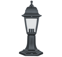 Светильник садово-парковый NOF-PG31-001-IP44-E27 (4 грани черный на постамент)  80468   Navigator