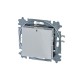 ABB Levit Серый / белый Выключатель 1-кл. с подсветкой  3559H-A01446 16W  2CHH590146A6016  ABB