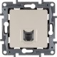 Etika Слоновая кость Розетка телефонная RJ11  672340  Legrand