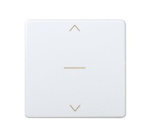 Выключатель трехпозиционный для жалюзи с фиксацией 10A 250В белого цвета S27  27333-65  Simon