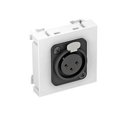 Мультимедийная рамка XLR Modul45 (белый) (MTG-X3F S RW1)  6105250  OBO Bettermann