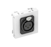 Мультимедийная рамка XLR Modul45 (белый) (MTG-X3F S RW1)  6105250  OBO Bettermann