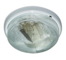 Светильник НБО Раунд 240 23-001 100Вт  ЛН/КЛЛ/LED Е27 IP44 корпус белый  1005500569  Элетех