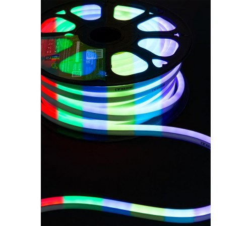 Гибкий неон SMD5050-60 LED/м-220 В-12 Вт/м -IP67-RGB (25м)  SQ0331-1515  TDM