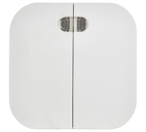 GLORY Выключатель 2-клавишный с индикацией о/у 10А ВС20-2-1-ХБм белый матовый  EVH21-K01M-10  IEK