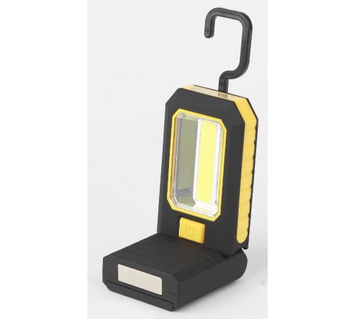 Фонарь рабочий 1хLED (COB) + 3xLED 3xAAA RB-704 Практик, 2 магнита, крючок  Б0029179  ЭРА