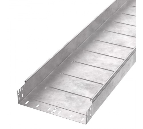 Лоток неперфорированный Профи HDZ 300х80x3000 (1,2 мм) (6 м/уп)  PR16.13879  Промрукав