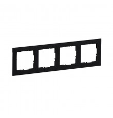 SUNO Рамка декоративная универсальная 4-постовая Цвет "Антрацит"  721524  Legrand