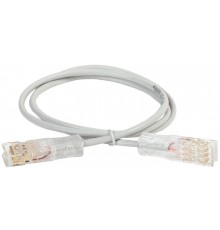 Патч-корд 110-110 2 пары, кат.5Е, 2м, серый  PC01-110-2P2M  ITK