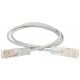 Патч-корд 110-110 2 пары, кат.5Е, 2м, серый  PC01-110-2P2M  ITK
