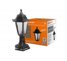 Светильник садово-парковый НТУ 06-60-001 шестигранник, стойка, пластик, расс.пластик, серебро  SQ0330-0792  TDM