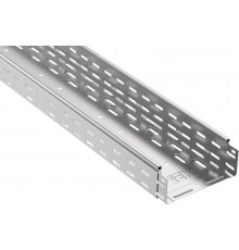 ESCA Лоток перфорированный 80х150х3000 RAL 9016  CLPK10-080-150-3  IEK