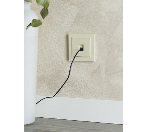 BRITE Розетка компьютерная RJ45 кат.5E РК10-БрКр бежевый   BR-K10-1-K10  IEK