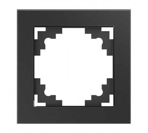 Рамка 1-местная, серия Катрин, GFR00-7001-06, графит  39539  STEKKER