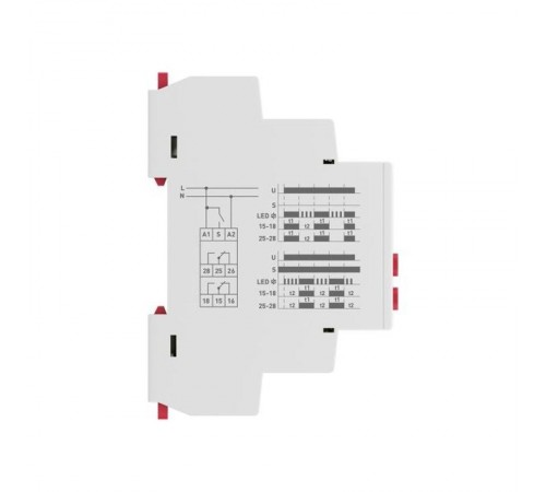 Реле времени (2 регулир. порога времени 2 исп. конт.) RT-2C EKF PROxima  rt-2c  EKF