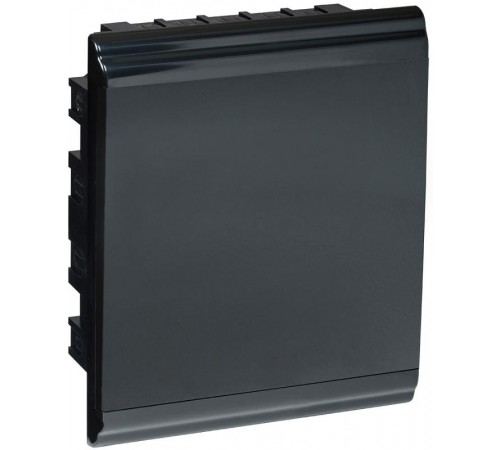 Корпус пластиковый встраиваемый на 24 модулей ЩРВ-П-24 PRIME черный IP41  MKP13-V-01-24-41-K02  IEK