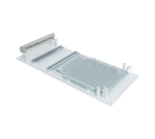 Щит комбинированный "Unix" прозрачная дверь (2х12 модулей + 1 монтажная плата) 4 габарит IP41 EKF PROxima  ux-2x12+1m-n  EKF