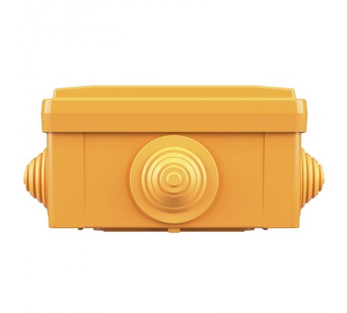 Коробка распределительная пластиковая FS огн., IP56,100х100х50мм, 5р, 450V,10A, 6мм.кв. с кабельными вводами и клеммниками  FSB11506  DKC