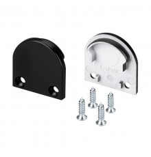 Заглушка SL-LINE-2011M ROUND BLACK глухая  029176  Arlight