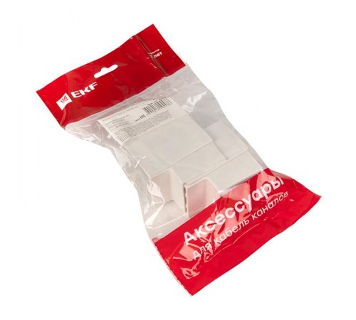 Угол внутренний (40х40) (4 шт) Plast EKF PROxima Белыйibw-40-40x4EKF