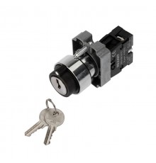 Переключатель BD21 2P с замком NO  36-5552  REXANT
