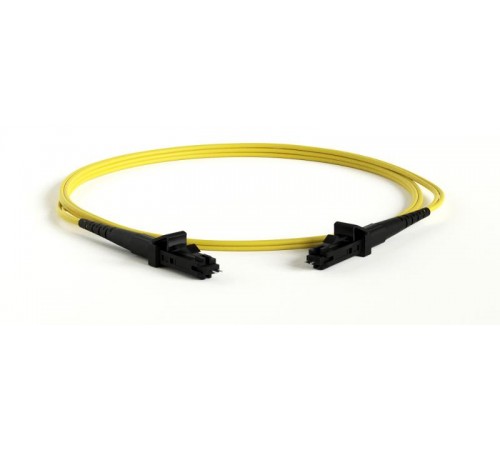 Патч-корд FC-D2-9-MTRJM/UR-MTRJM/UR-H-2M-LSZH-YLвол.-оптич.(шнур) SM 9/125 (OS2),MTRJ(папа)-MTRJ(папа),2.0мм,duplex,LSZH,2м  28071  Hyperline