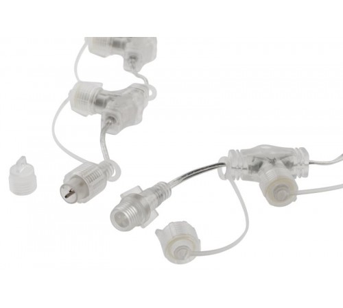 Разветвитель ERAPS-PR для уличных гирлянд 10 гнезд 1 м 24 В IP44  Б0051900  ЭРА