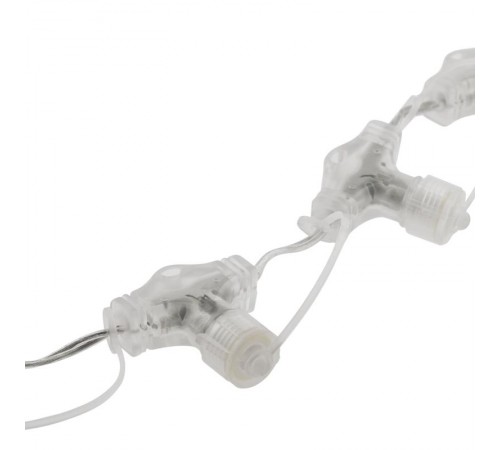 Разветвитель ERAPS-PR для уличных гирлянд 10 гнезд 1 м 24 В IP44  Б0051900  ЭРА