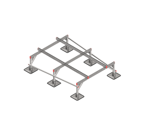 Опорная конструкция для установки оборудования TECHNORAPTOR STEELFOOT 1500х2000 тип 2 HD  KM-TR-STF-SSEI-1500-2000-2 HD  КМ - профиль