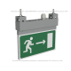 Световой указатель аварийного освещения BS-NEXTRINO-10-S1-24 Gray  a15527  Белый свет