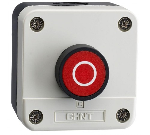 Кнопочный пост NP2-B112, 1НЗ (R)  573931  CHINT