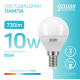 Лампа светодиодная LED 10Вт E14 220В 4100К Elementary шар  53120  Gauss