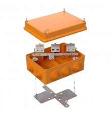 Коробка огнестойкая для о/п 40-0310-FR10.0-6 Е15-Е120 150х110х70 IP55 6p, 10.0 мм.кв. 40-0310-FR10.0-6  Промрукав