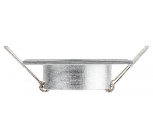 Светильник точечный встраиваемый под лампу KL57 50Вт MR16 серебро алюминиевый  Б0017254  ЭРА