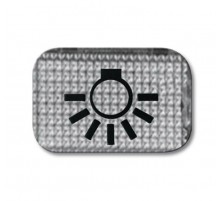 Линза с символом "СВЕТ", серия Reflex SI, цвет альпийский белый  1433-0-0028   2CKA001433A0028  ABB