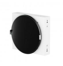 Корпус ArtShell Round встраиваемый силовой круглый 16 модулей, чёрная дверь из закаленного стекла  artshell-r-16p-cb EKF