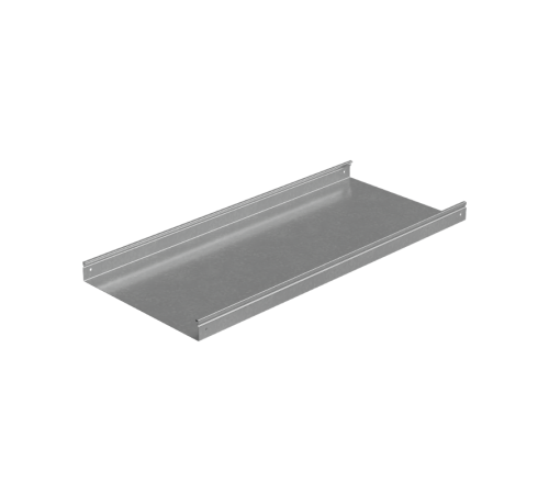 Лоток неперф. 50х400х1,0 L3000 мм "Стандарт ПЛЮС" INOX304  LNEplus50-400-1.0-3000 INOX304  КМ - профиль