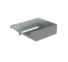 Угол вертикальный внешний L 50х400 мм с разворотом трассы на 90 град "ПЛЮС"  VLPDplus90-50-400-L  КМ-профиль