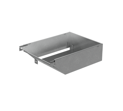 Угол вертикальный внешний L 50х400 мм с разворотом трассы на 90 град "ПЛЮС"  VLPDplus90-50-400-L  КМ-профиль