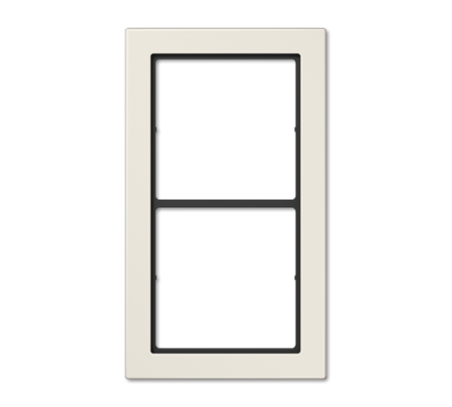 Рамка 2-кратная; слоновая кость FD982W Jung