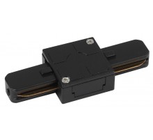 Коннектор для шинопровода прямой черный TR7-C 2W I BK  Б0032180  ЭРА