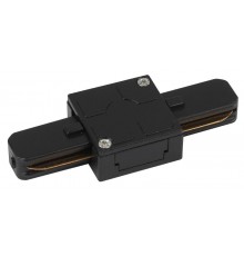 Коннектор для шинопровода прямой черный TR7-C 2W I BK  Б0032180  ЭРА