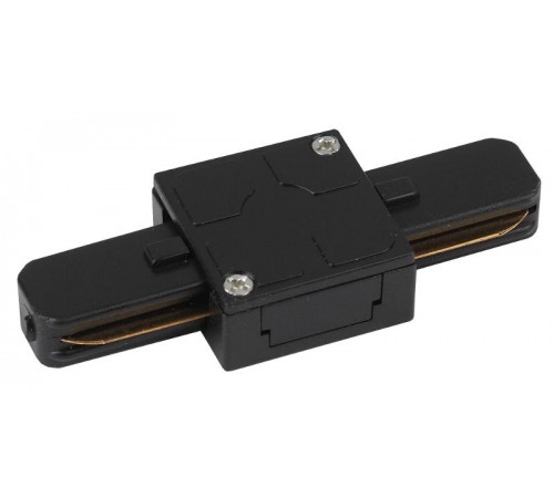 Коннектор для шинопровода прямой черный TR7-C 2W I BK  Б0032180  ЭРА