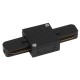 Коннектор для шинопровода прямой черный TR7-C 2W I BK  Б0032180  ЭРА
